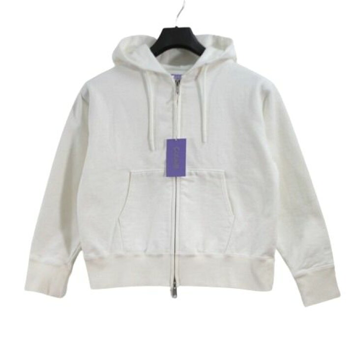楽天市場】COOME コーメ 23SS ZIP HOODIE ジップパーカー S ホワイト 