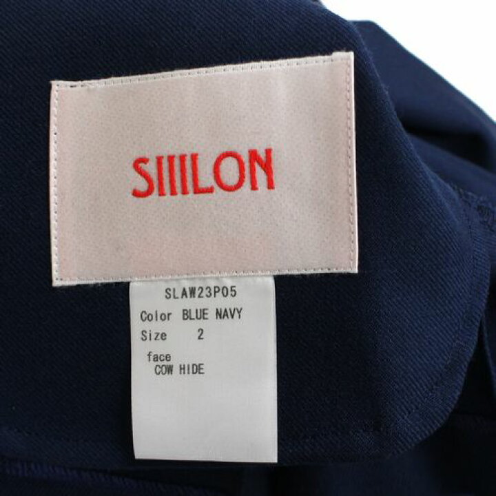 楽天市場】SIIILON シーロン 23AW Innocent JK long pants スカート 