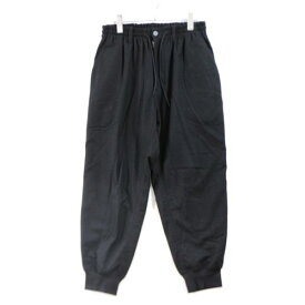 Y-3 ワイスリー 22AW M CL WOOL FLANNEL CUF PANT ウール フランネル カフ パンツ S ブラック 【中古】