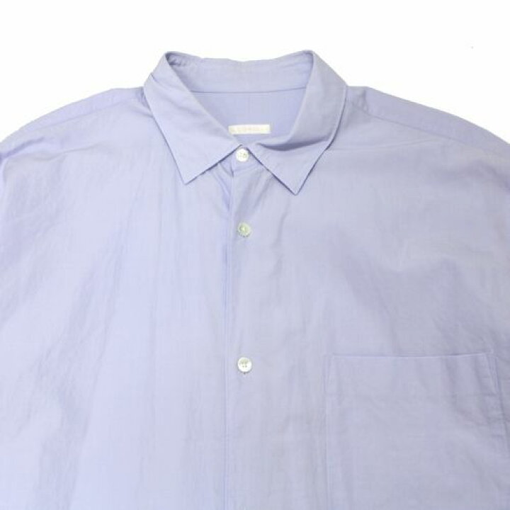 楽天市場】【中古】 COMOLI 23SS コモリシャツ 3 サックス : unstitch  