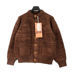 FREEWHEELERS フリーホイーラーズ 22AW HIGHLANDER KNITTING WOOL CARDIGAN カーディガン L ブラウン 【中古】