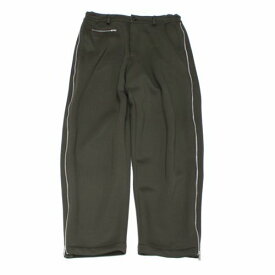 UNDERCOVER アンダーカバー 23AW ダンボールニットサイドジップパンツ 4 カーキ 【中古】