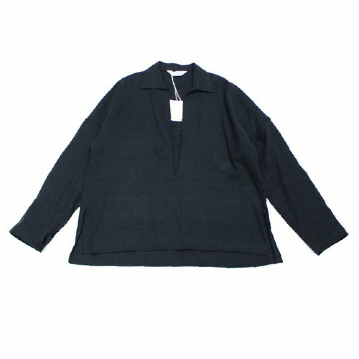 楽天市場】【中古】 ANCELLM アンセルム 23SS SILK LINEN PULLOVER  