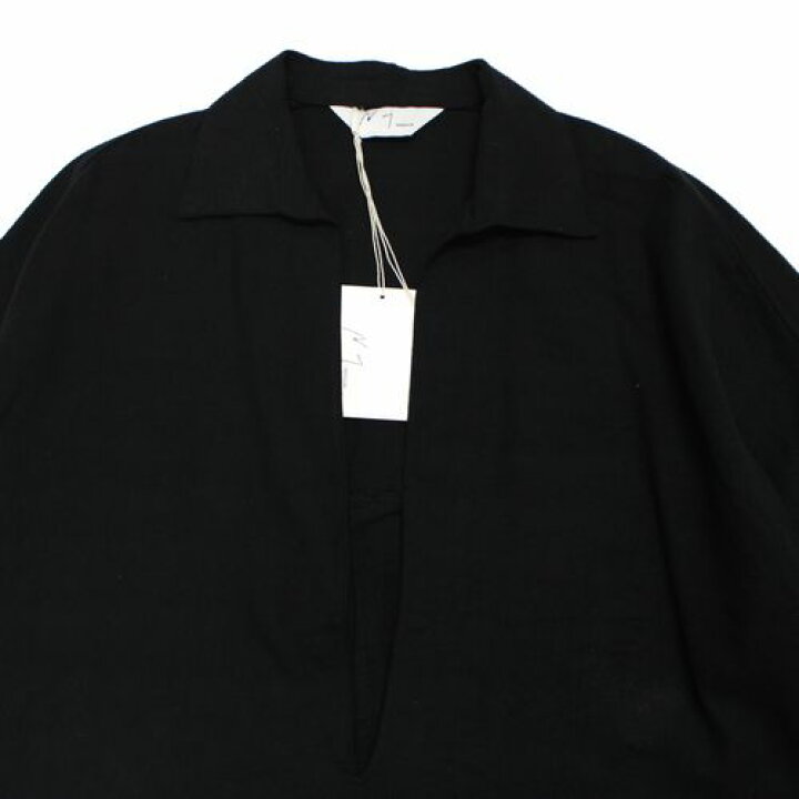 楽天市場】【中古】 ANCELLM アンセルム 23SS SILK LINEN PULLOVER 