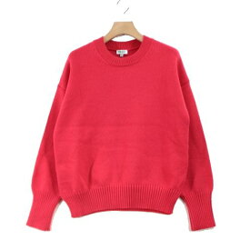 【中古】 KENZO ケンゾー パリ 19AW SPORT JUMPER SWEATER ロゴ ニット XS レッド