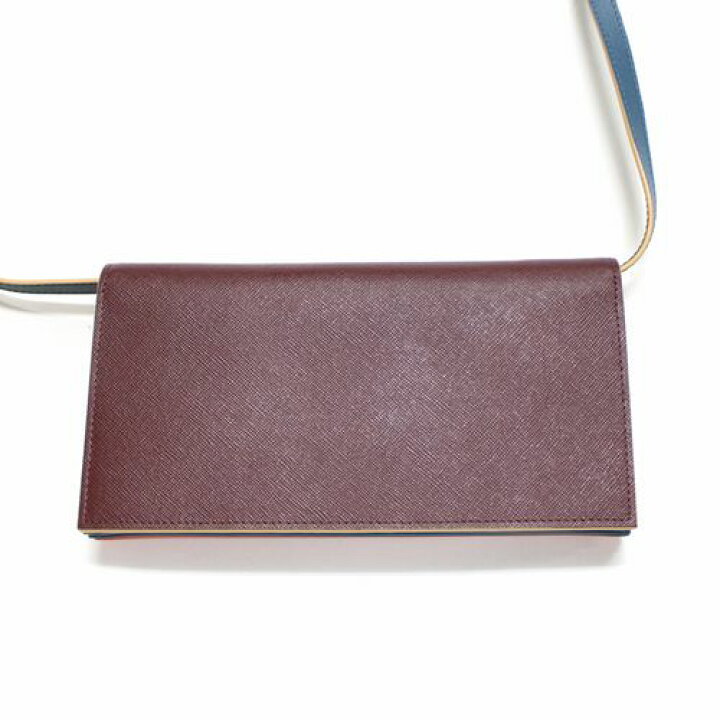 楽天市場】MARNI マルニ レザー ショルダーウォレット ポシェット 