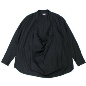 【中古】 COMME des GARCONS HOMME PLUS コム デ ギャルソン オム プリュス 22AW OVERSIZED DRAPED SHIRT シャツ