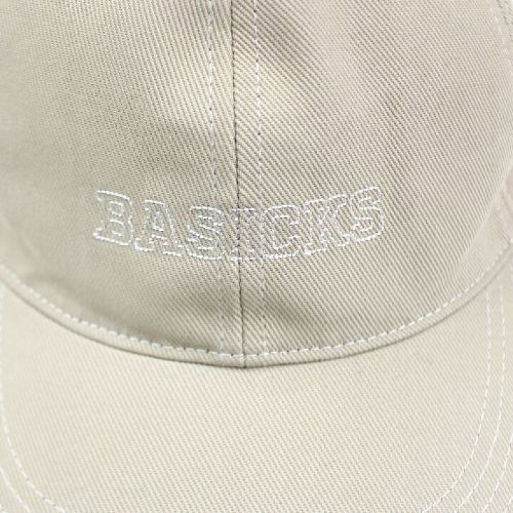 楽天市場】【中古】 BASICKS ベイシックス 22SS ロゴ キャップ M 