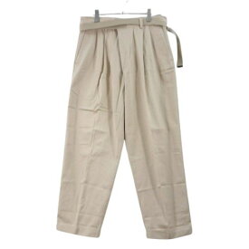 【中古】 MAISON EUREKA メゾンエウレカ 070 VINTAGE REWORK CHINOS ヴィンテージリワークチノ S ベージュ