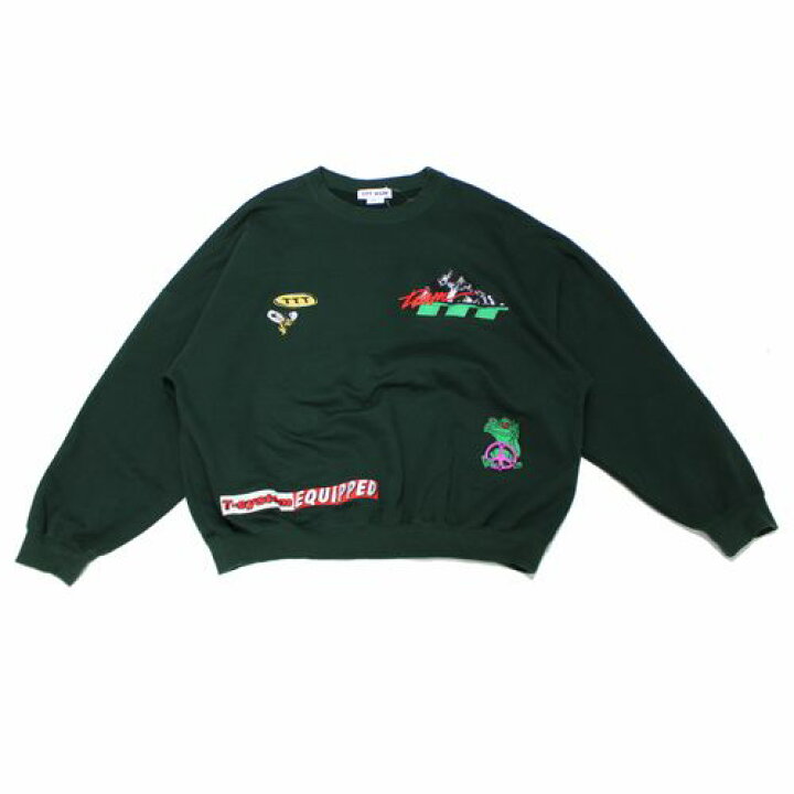 楽天市場】【中古】 TTT MSW ティー 24SS Mulch embroidery crew neck 