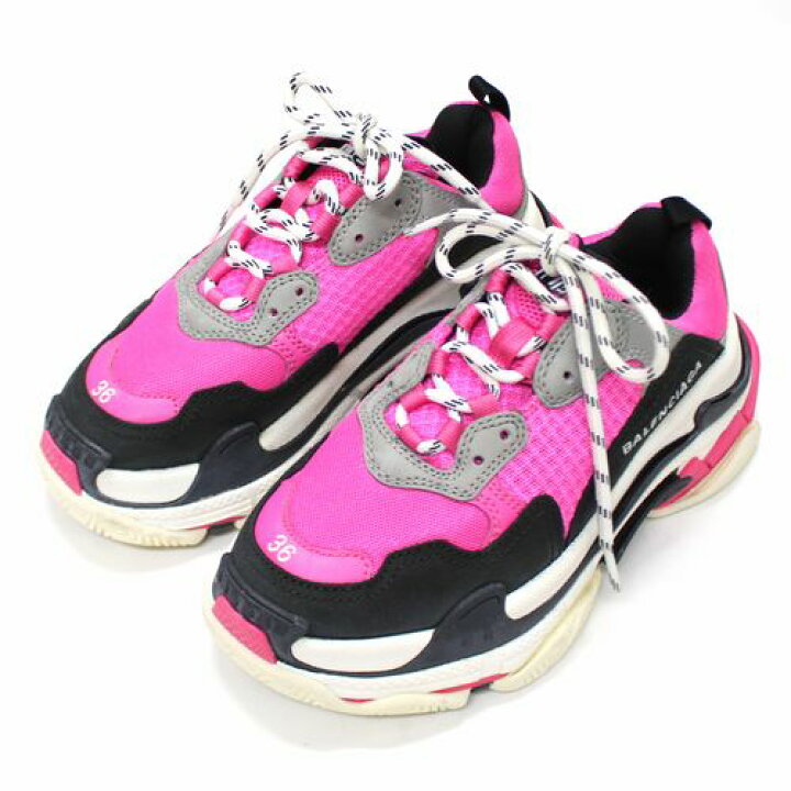 楽天市場】【中古】 BALENCIAGA バレンシアガ TRIPLE S トリプルS 