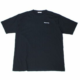 【中古】 BALENCIAGA バレンシアガ BBロゴ刺繍 オーバーサイズ Tシャツ S ブラック