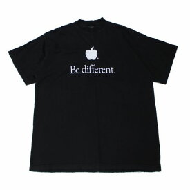 【中古】 BALENCIAGA バレンシアガ 22AW Be different Tシャツ 1 ブラック