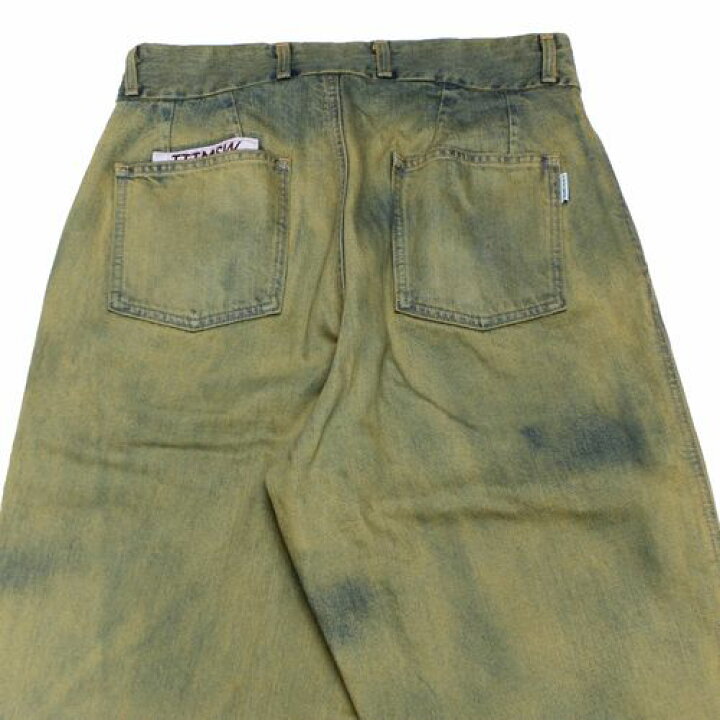 楽天市場】【中古】 TTTMSW ティー 24SS Denim Straight Pants デニム 