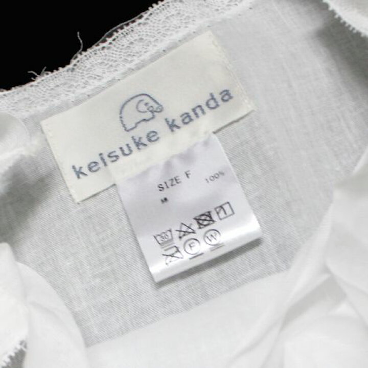 楽天市場】【中古】 keisukekanda ケイスケカンダ リボン結びのガーゼ 