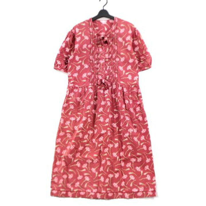 楽天市場】【中古】 PINK HOUSE ピンクハウス ドット 花柄 ワンピース  