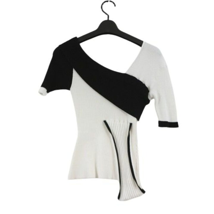 楽天市場】【中古】 MELT THE LADY メルトザレディ bicolor knit tops  