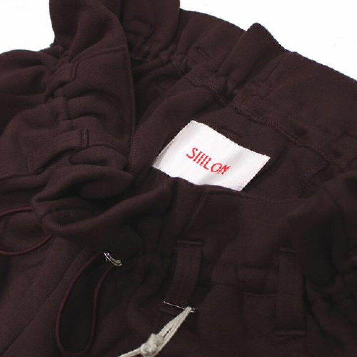 楽天市場】【中古】 SIIILON シーロン 23AW University sweat pants 