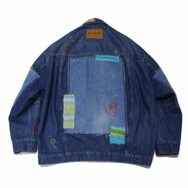 楽天市場】【中古】 MARNI マルニ 24SS DENIM JAKET デニムジャケット  