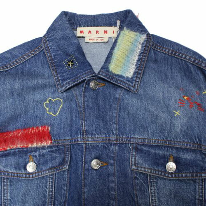 楽天市場】【中古】 MARNI マルニ 24SS DENIM JAKET デニムジャケット  