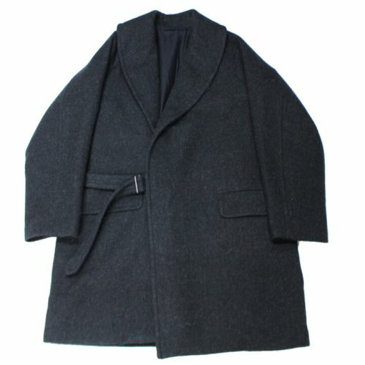 楽天市場】【中古】 COMOLI コモリ 18AW ウール ショールカラーコート 