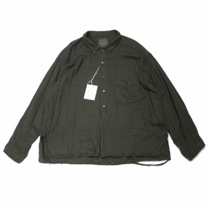 楽天市場】【中古】 ANCELLM アンセルム 24SS DOUBLEGAUZE CRASH LS 
