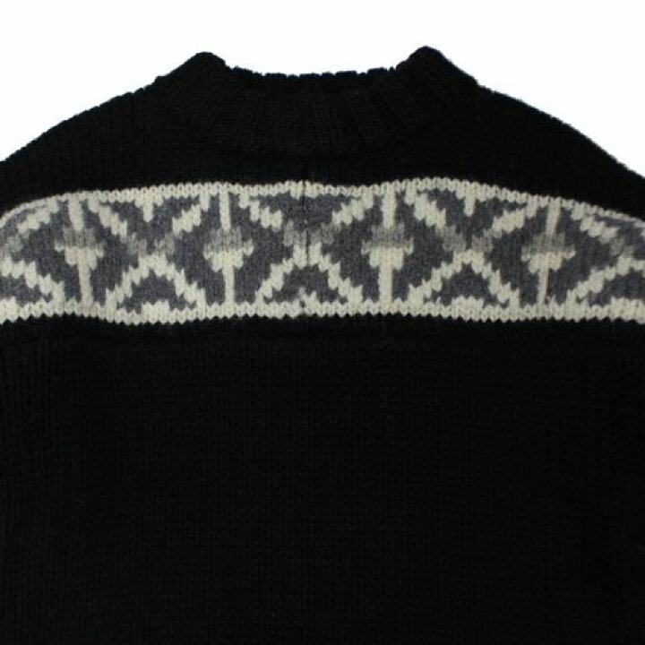 楽天市場】【中古】 Sacai サカイ 22AW Nordic Knit Pullover  