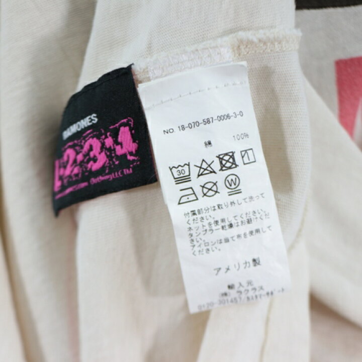 楽天市場】【中古】 Made Worn メイドウォーン RAMONES ラモーンズ 