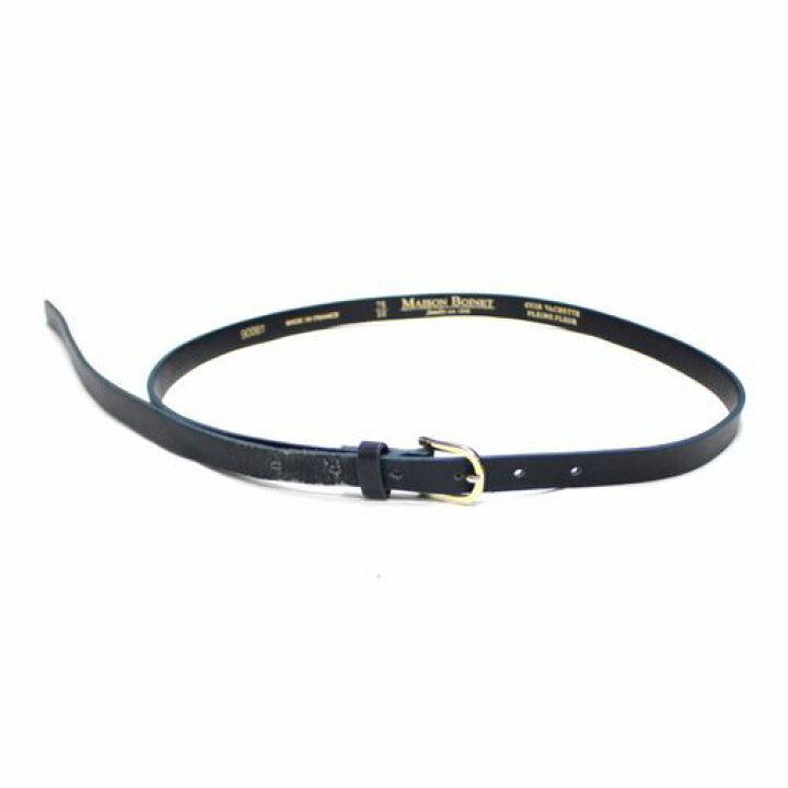 楽天市場】【中古】 MAISON BOINET メゾンボワネ レザーベルト 75/30 