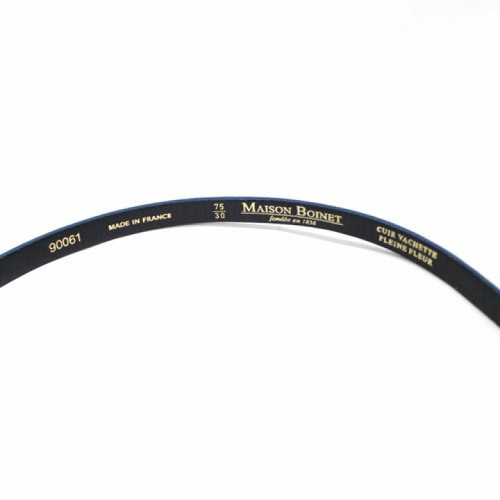 楽天市場】【中古】 MAISON BOINET メゾンボワネ レザーベルト 75/30 