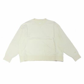 【中古】 visvim ビズビム 24SS AMPLUS SB SWEAT L/S CRASH スウェット 4 ライトイエロー