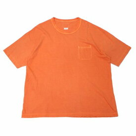 【中古】 VISVIM ビズビム 22SS AMPLUS TEE S/S (U.D.) Tシャツ 3 オレンジ