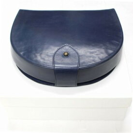 【中古】 FUMIKA_UCHIDA フミカ ウチダ 18AW Big Coin Case Clutch Bag ビッグコインケース クラッチバッグ ネイビー