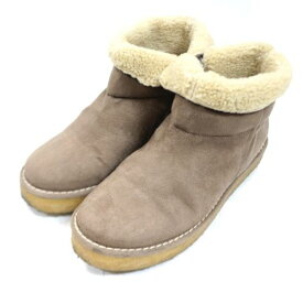 【中古】 STELLA McCARTNEY ステラマッカートニー KICKAPOO ショート ムートンブーツ 35 ブラウン