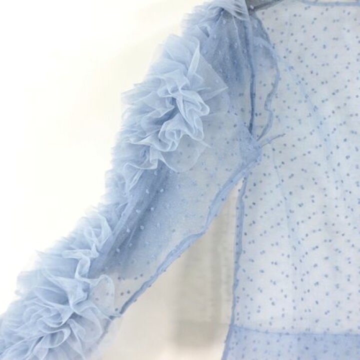 楽天市場】【中古】 Bibiy. ビビィ CAMILLE SHEER TOP カミーユ シアー 