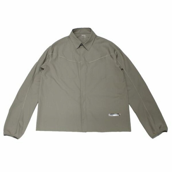 【中古】 SATISFY サティスファイ 25AW PeaceShell River Shirt シャツ 3 ベージュ