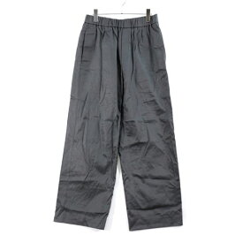 【中古】 ASTRAET アストラット 25SS ツイル ソクショウ イージーワイドパンツ 3 ダークグレー