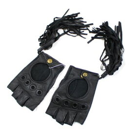 【中古】 FUMIKA_UCHIDA フミカウチダ 18AW Tassel Fingerless Gloves タッセルフィンガーグローブ 手袋