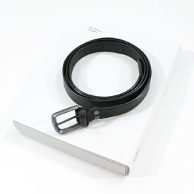 【中古】 DIGAWEL ディガウェル Leather Belt レザーベルト ブラック