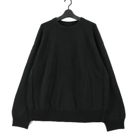 【中古】 Y-3 ワイスリー M CLASSIC KNIT CREW SWEATER ニット M ブラック