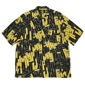 【中古】 carhartt WIP × Fela Kuti S/S Fela Kuti Viscose Shirt 半袖シャツ カーハート XL カーキ系