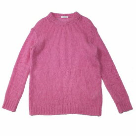 【中古】 MADISONBLUE マディソンブルー 22AW LOOSE PO MOHAIR モヘヤ ニット 01 ピンク