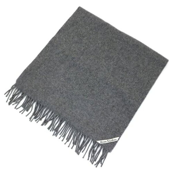 【中古】 Acne Studios アクネステュディオス ストール グレー