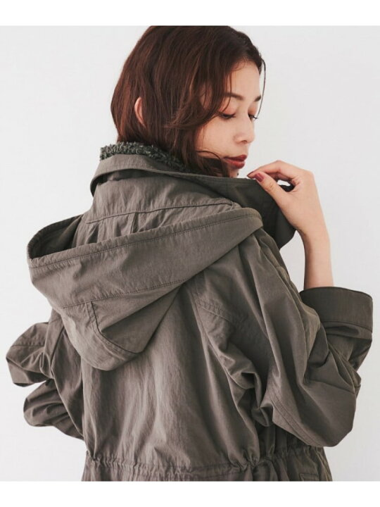 楽天市場】【SALE／60%OFF】【フード取り外し可/ロング丈】ボア  