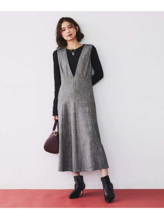 楽天市場】【SALE／55%OFF】【セットアップ可能/前後Vネック】ミックス 