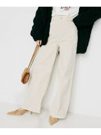 【 Healthy DENIM 】Pink Pepper ワイドストレートコーディロイパンツ UNTITLED アンタイトル パンツ その他のパンツ ホワイト【送料無料】[Rakuten Fashion]