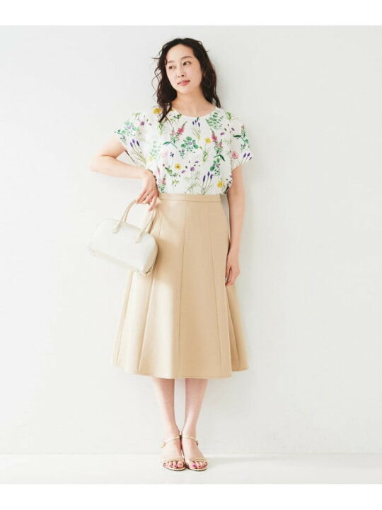 SALE／70%OFF】ボタニカルプリント ブラウス UNTITLED アンタイトル 