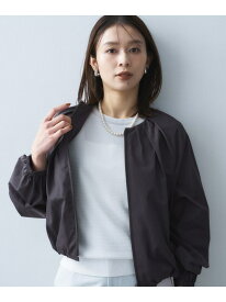【SALE／5%OFF】【セットアップ可/はっ水】シャイニータイプライターブルゾン UNTITLED アンタイトル ジャケット・アウター ブルゾン・ジャンパー ブラック ピンク【RBA_E】【送料無料】[Rakuten Fashion]