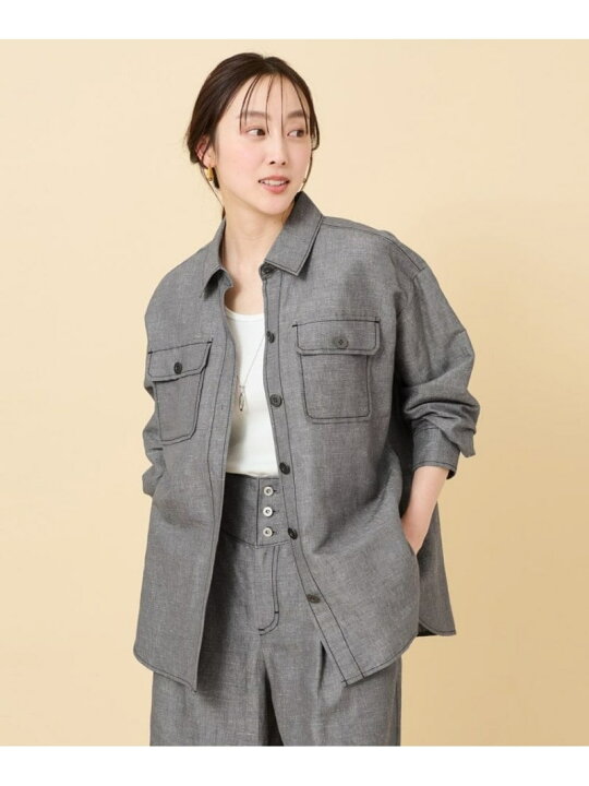 楽天市場】【SALE／70%OFF】◇【セットアップ可能】ヘンプシャンブレー 