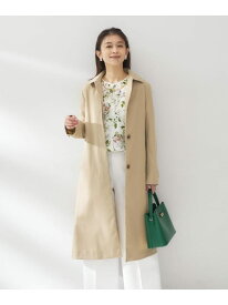 【SALE／15%OFF】【はっ水/洗える】タスランステンカラーコート UNTITLED アンタイトル ジャケット・アウター ステンカラーコート ベージュ ネイビー【RBA_E】【送料無料】[Rakuten Fashion]